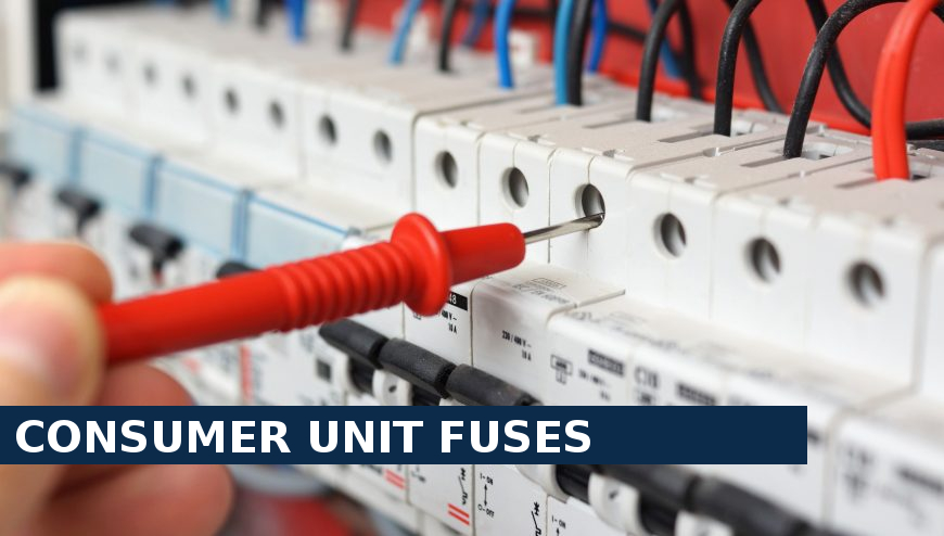 Consumer unit fuses Cobham