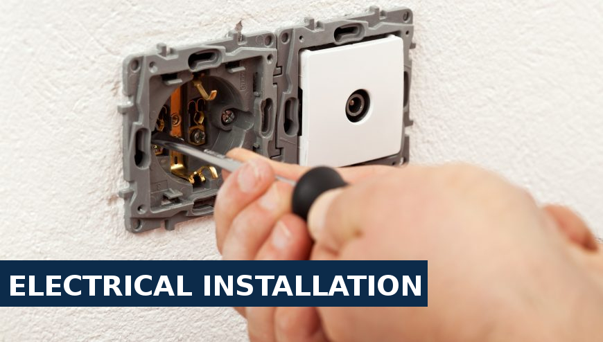 Electrical installation Cobham
