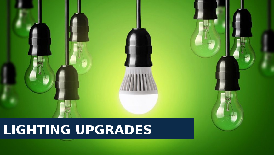 Lighting upgrades Cobham